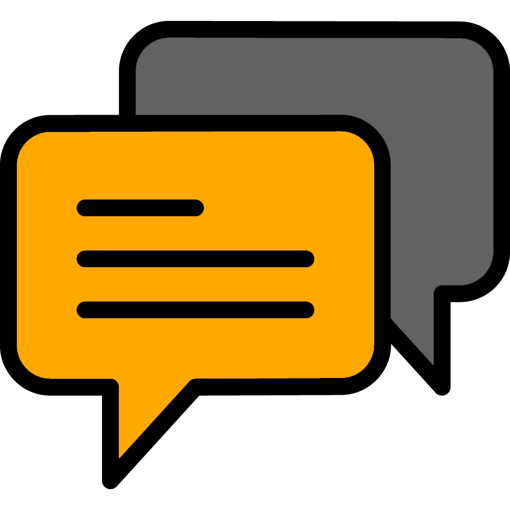 Illustration bulles message